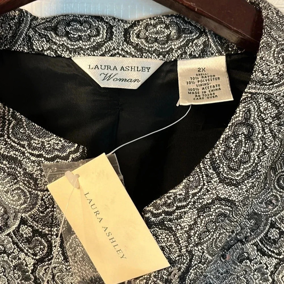 Laura Ashley Nehru blazer jacket - Picture 3 of 7